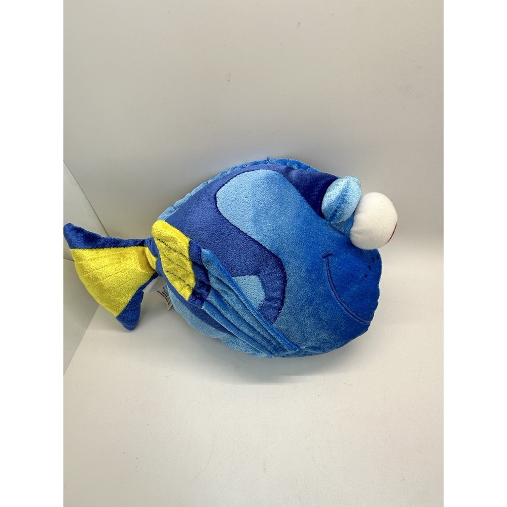 Disney Parks Finding Nemo Dory Plush Blue Fish 9" Stuffed Animal Pixar Authentic
